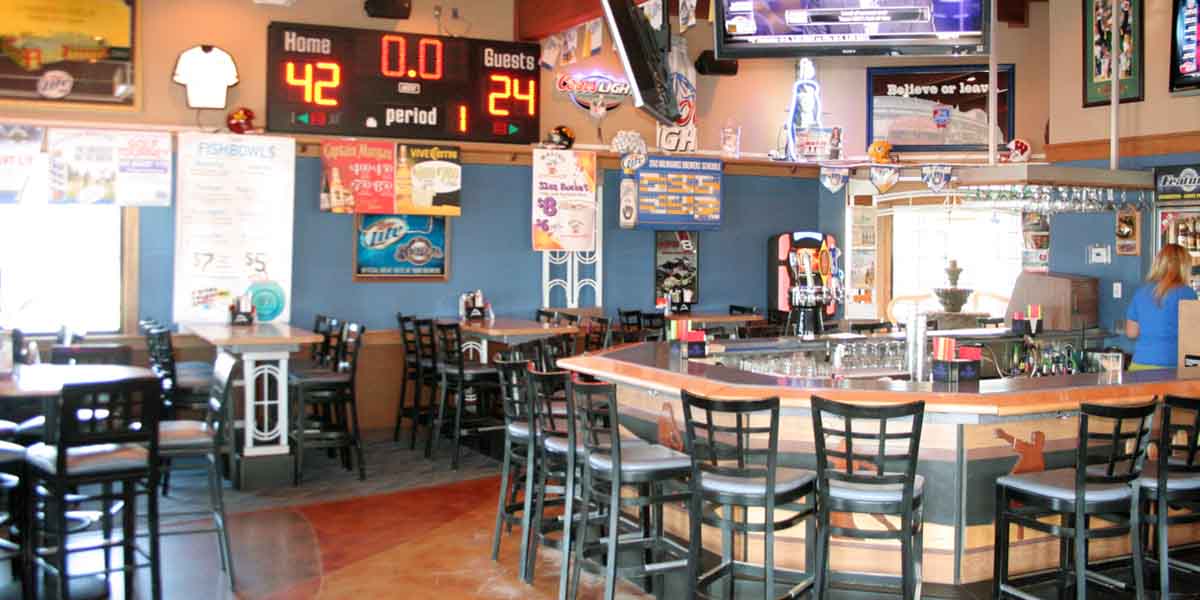 Home Features Sports Bar & Grill
