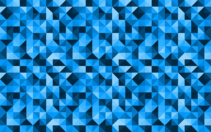 Triangle Pattern Feature Wall Prints