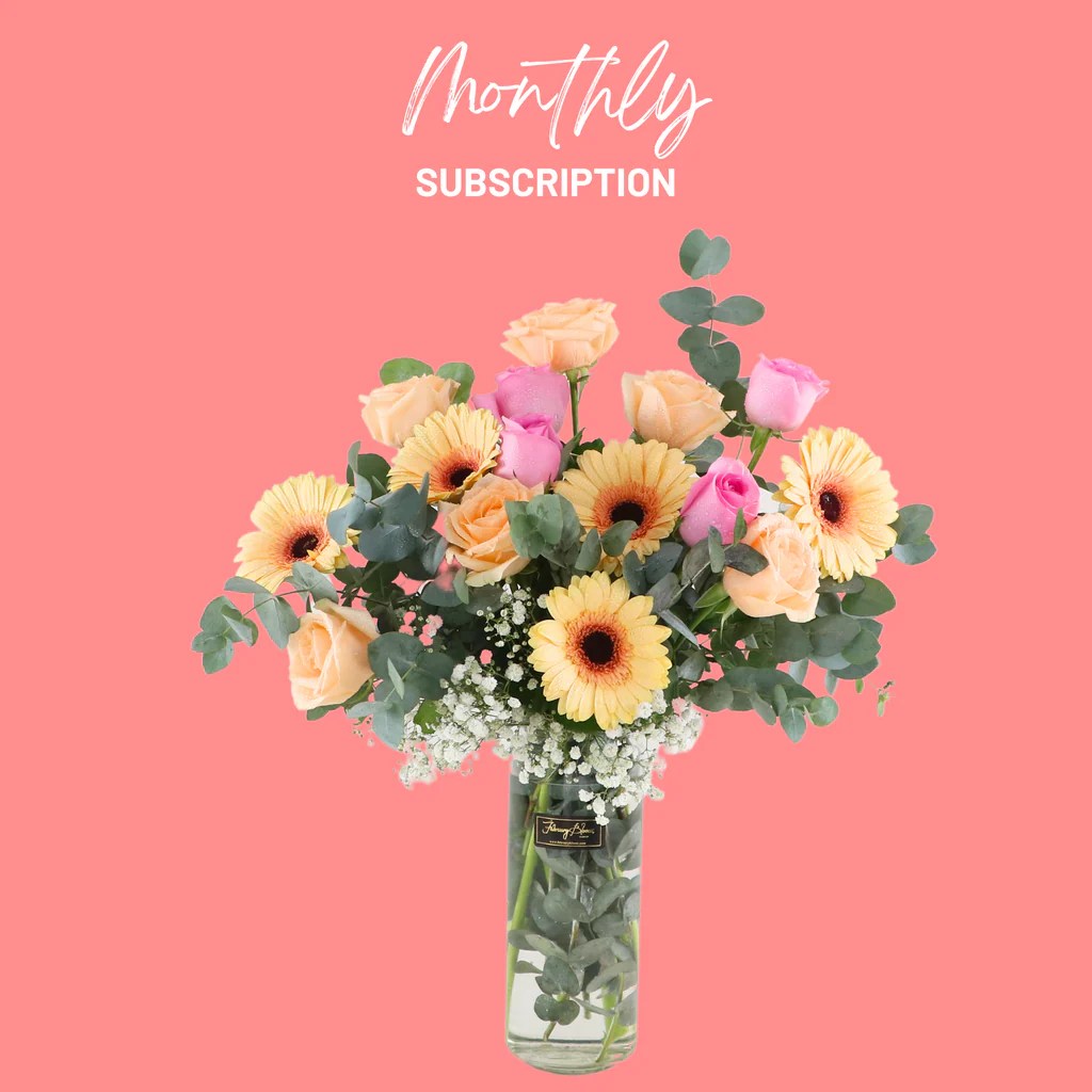 Monthly Flower Subscription February Bloom Florist