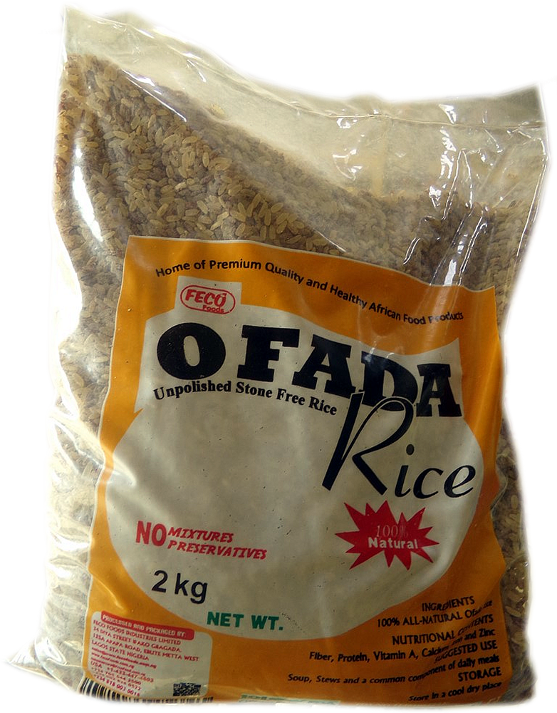 Ofada Rice 2kg • African Foods Export