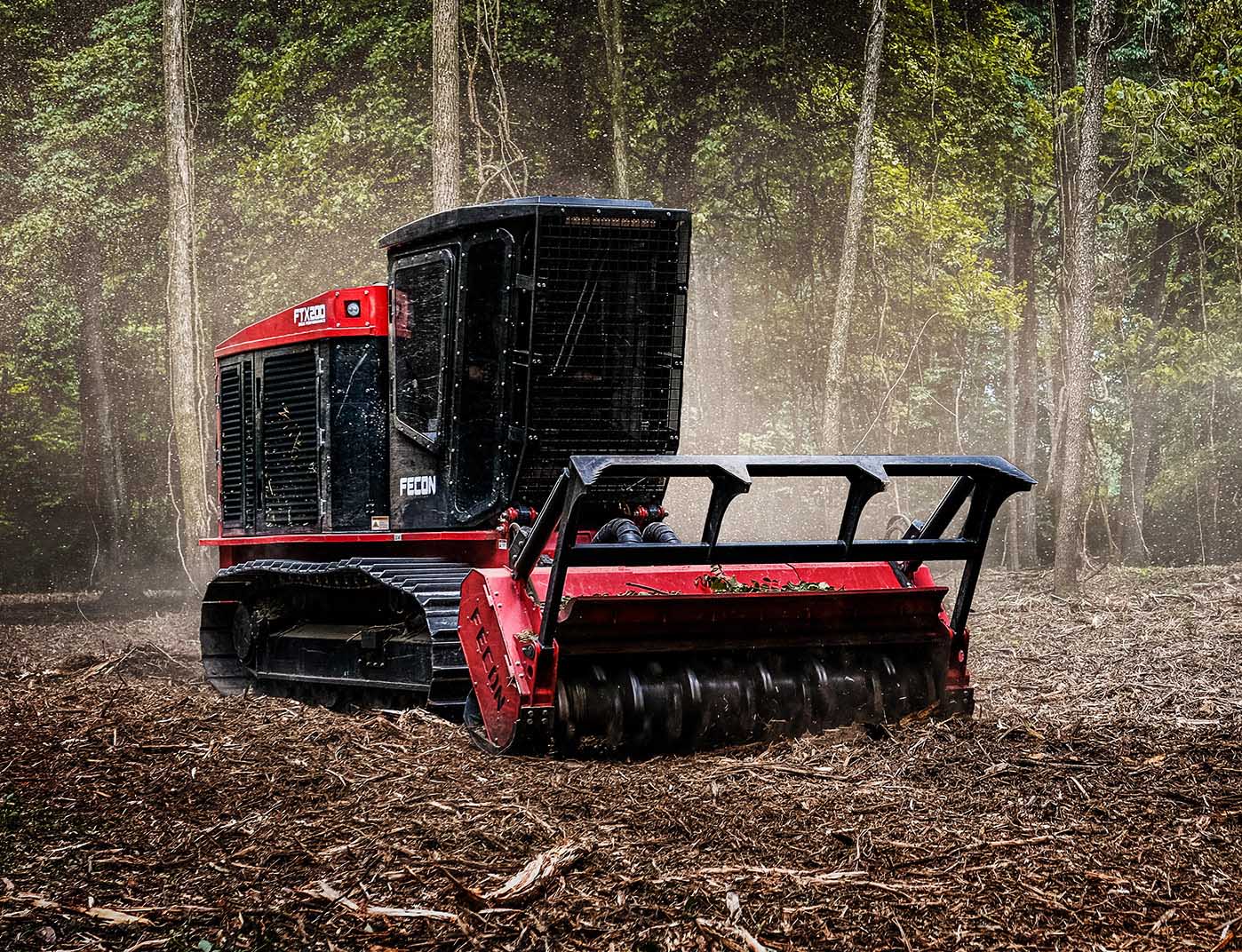 Brush cutter mulcher