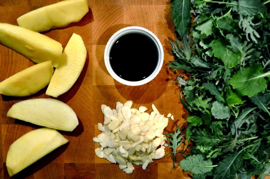 Baby Kale & Mango Salad Fed & Fit