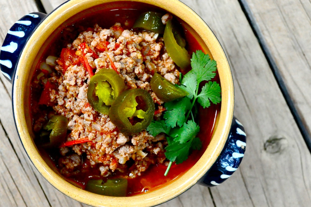 Paleo Turkey Chili Fed & Fit