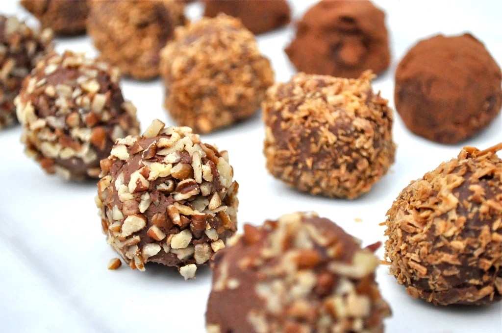 Paleo Dark Chocolate Truffles Fed & Fit