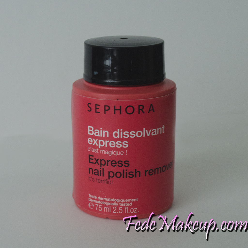 Review Sephora Solvente Express • FedeMakeUp