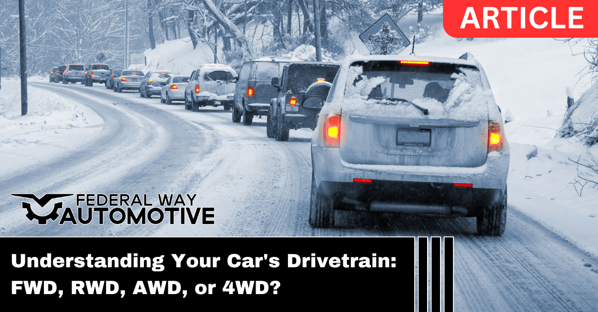 Understanding Your Car's Drivetrain FWD, RWD, AWD, or 4WD?