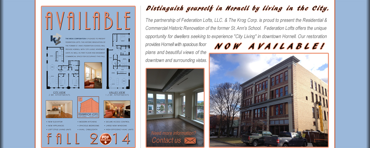 Federation Lofts 12 Bedroom Apartments Rental Commercial Space in