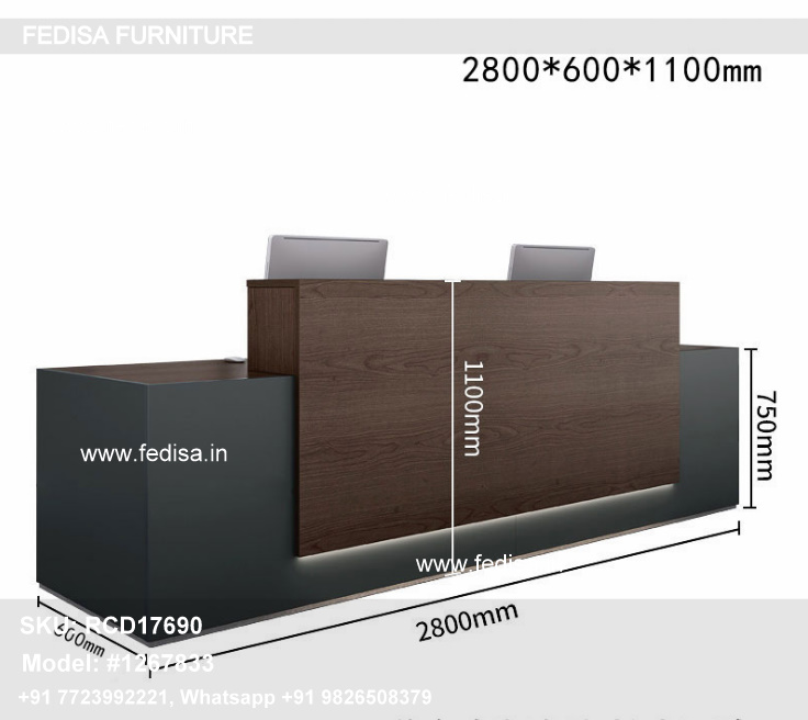 Designer Reception Desk Behind Reception Desk Reception Counter White