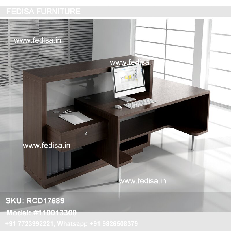 L Shape Reception Table 248 Foot Reception Desk Front Reception Counter