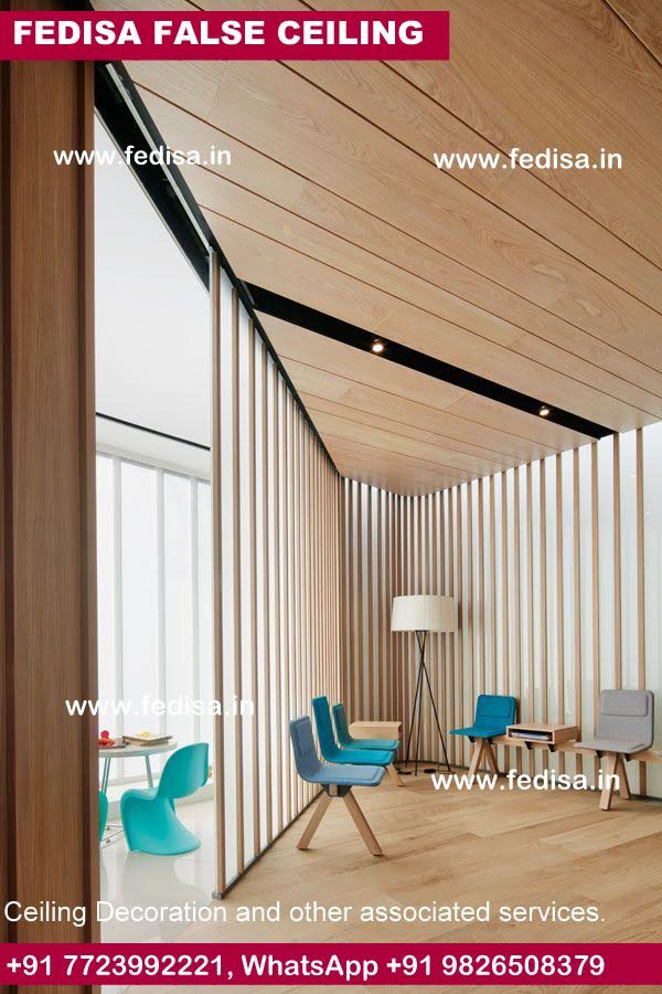 Office Cabin False Ceiling Design Simple Wooden False Ceiling Design