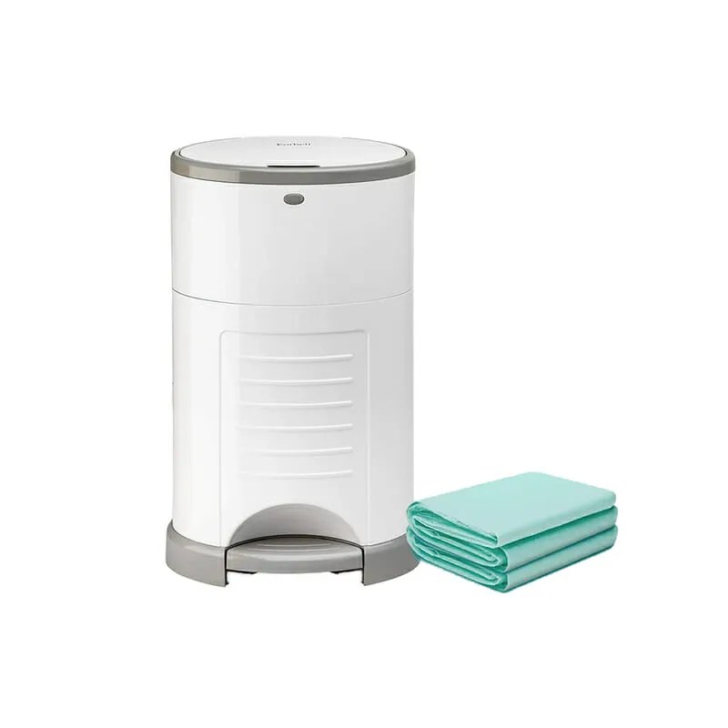 Korbell Classic 16 Litre Nappy Bin Bundle (with free liner) Fed is Best