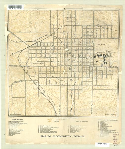 Bloomington Indiana Map Get Map Update
