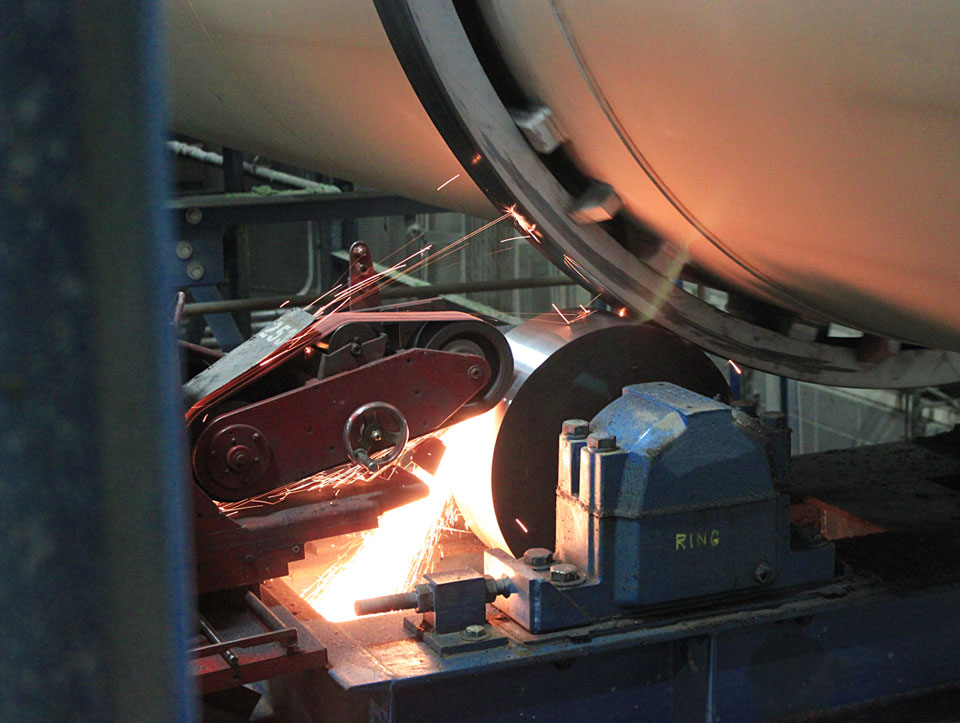 Tire & Trunnion Wheel Grinding