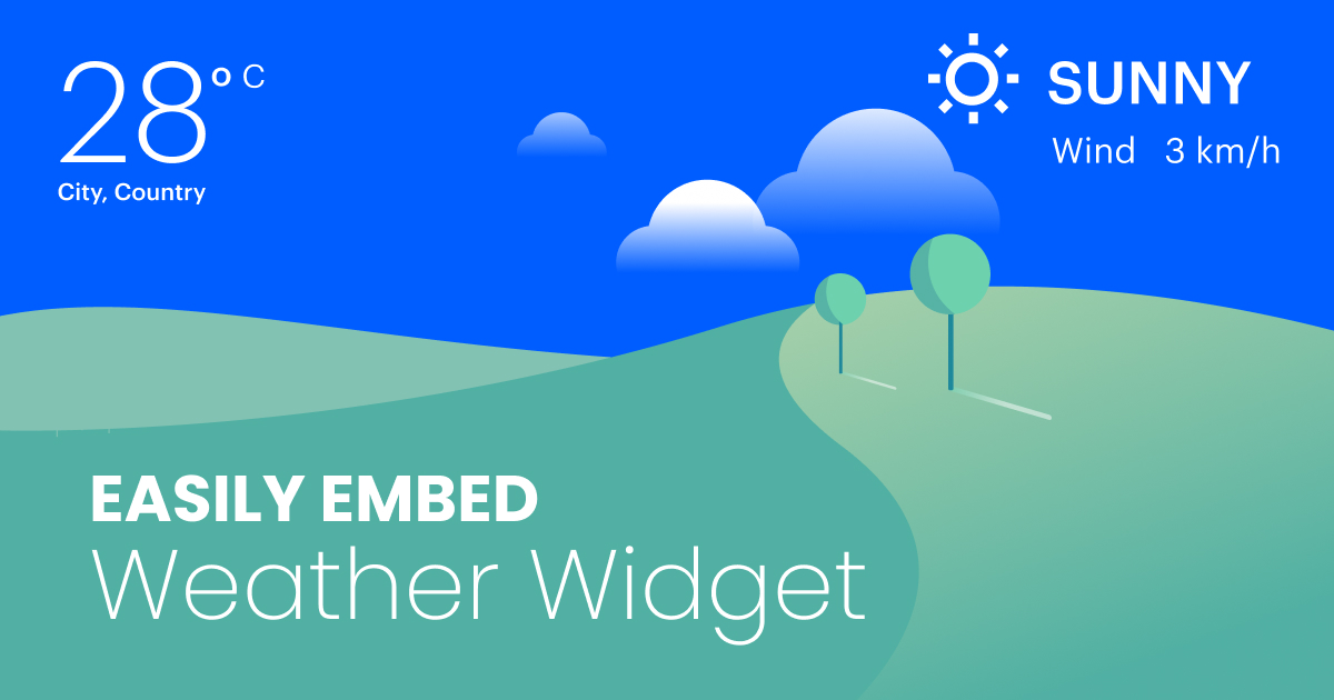 Guide Add a Weather Widget to site FeedWind