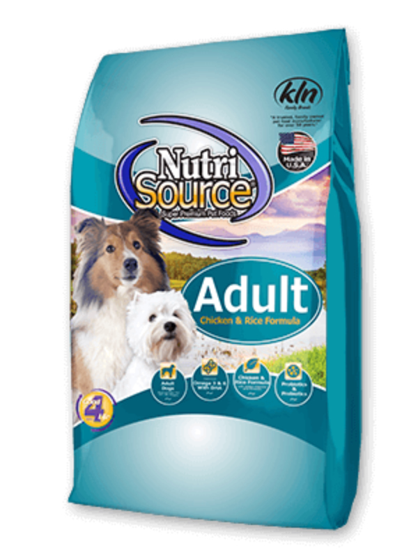 NutriSource Adult Feed Bag Pet Supply