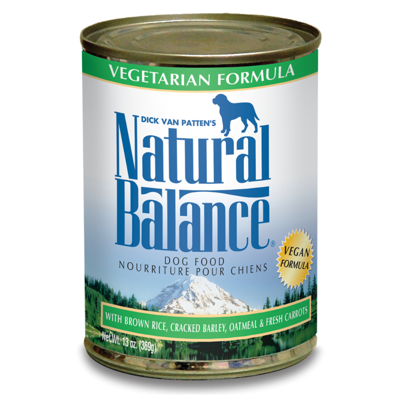 Natural Balance Vegetarian Formula Canned Dog Food Feed Bag Pet Supply