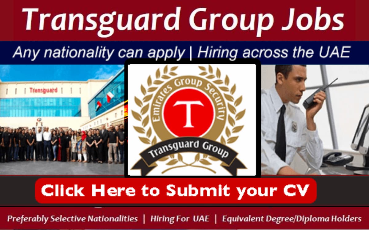 Transguard Group Jobs Dubai, Abu Dhabi, UAE feedbegin