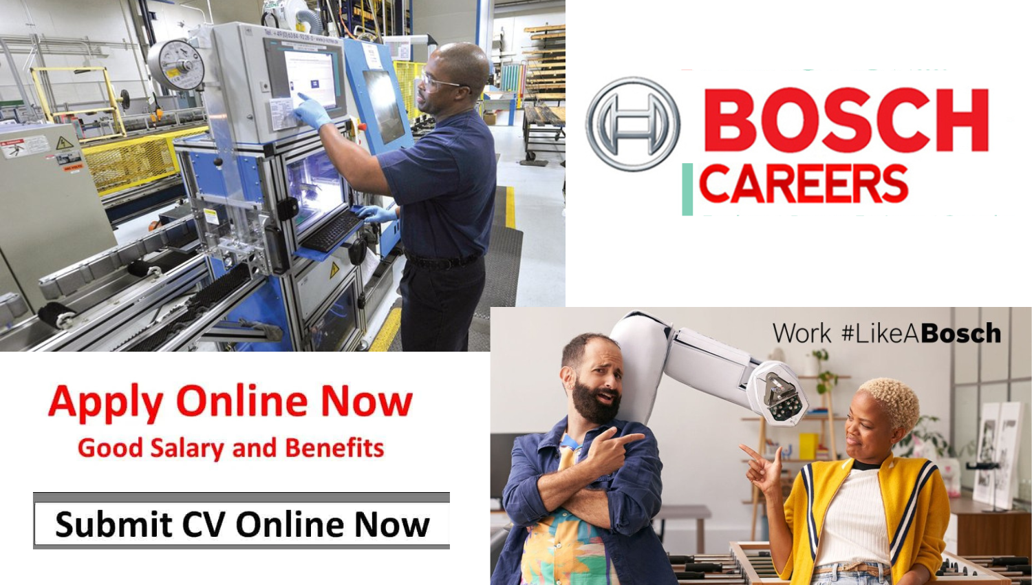 Bosch Jobs UAE, USA, UK, India, Canada /100+jobs feedbegin