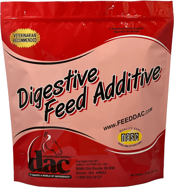dac® Digestive Feed Additive “DDA” dac® Equine and Livestock Health