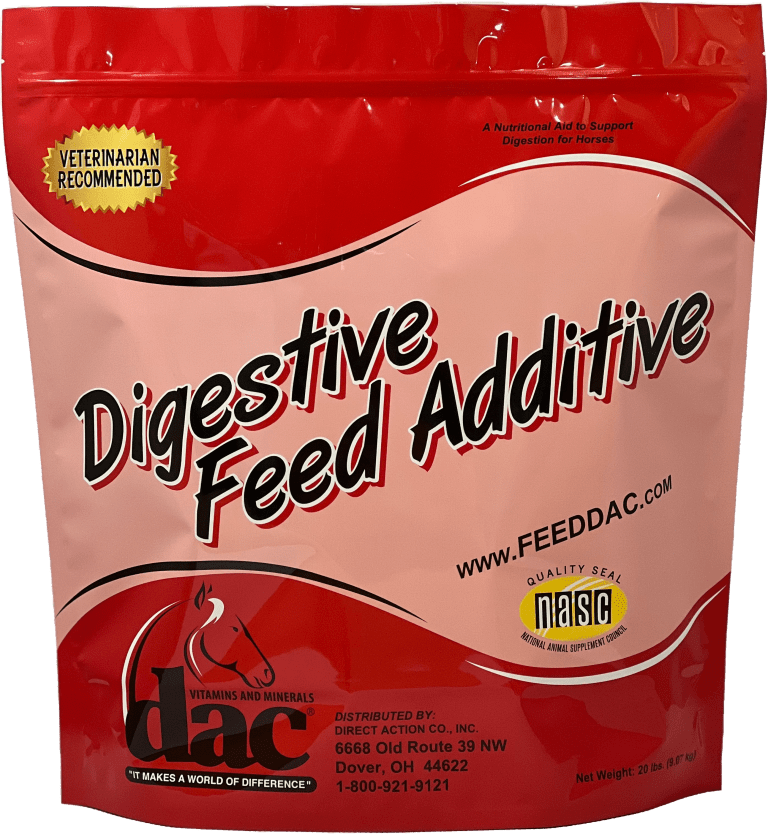 dac® Digestive Feed Additive “DDA” dac® Equine and Livestock Health