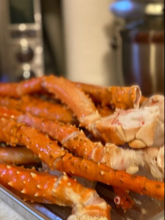 King Crab Legs Big Green Egg Food & Recipe Blog by Becky Rickett