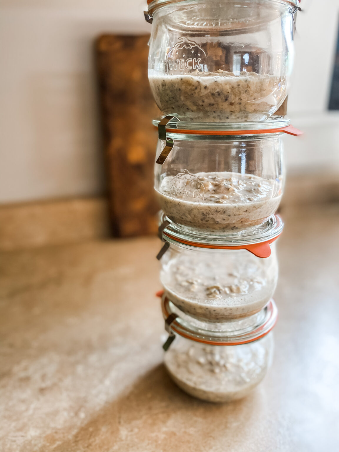 Meal Prep Overnight Oats for GrabNGo Feeding The Frasers