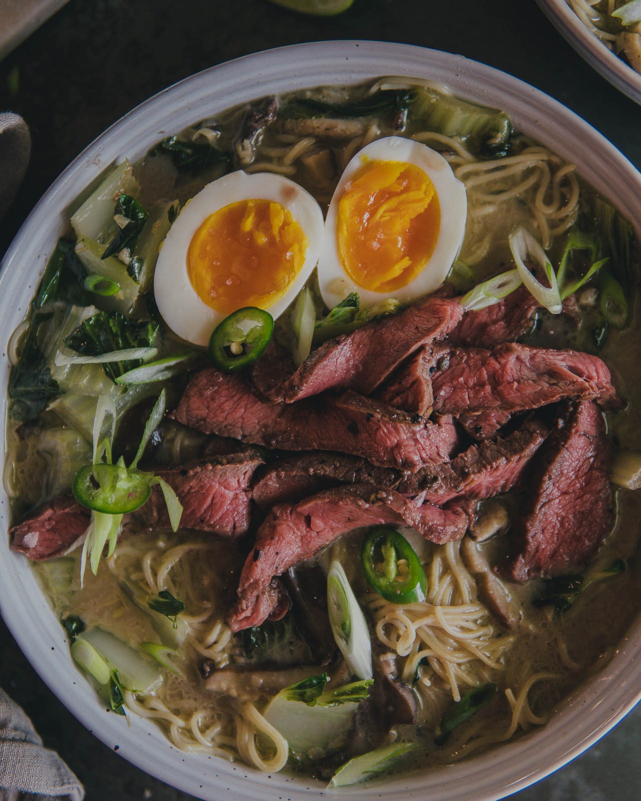 Thai Green Chili Steak Ramen Feeding The Frasers