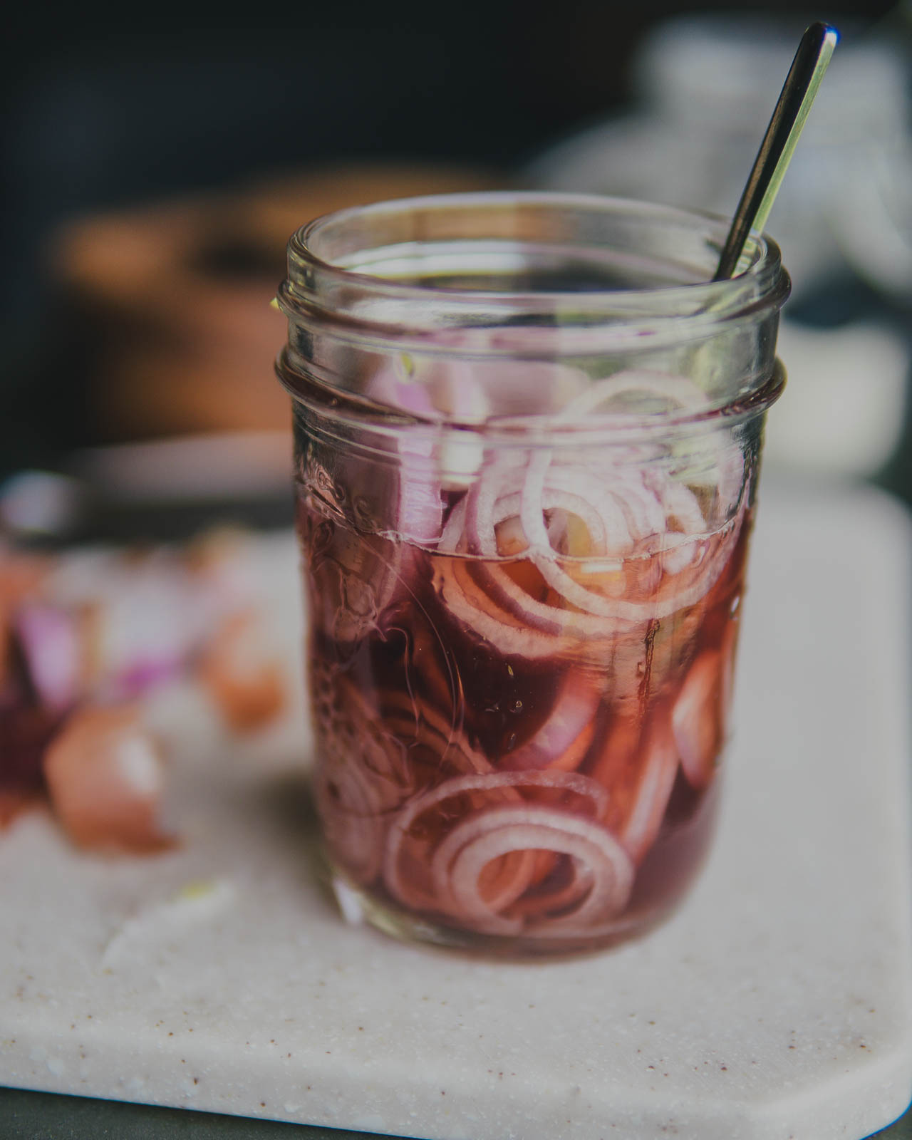 Quick Pickled Shallots Feeding The Frasers