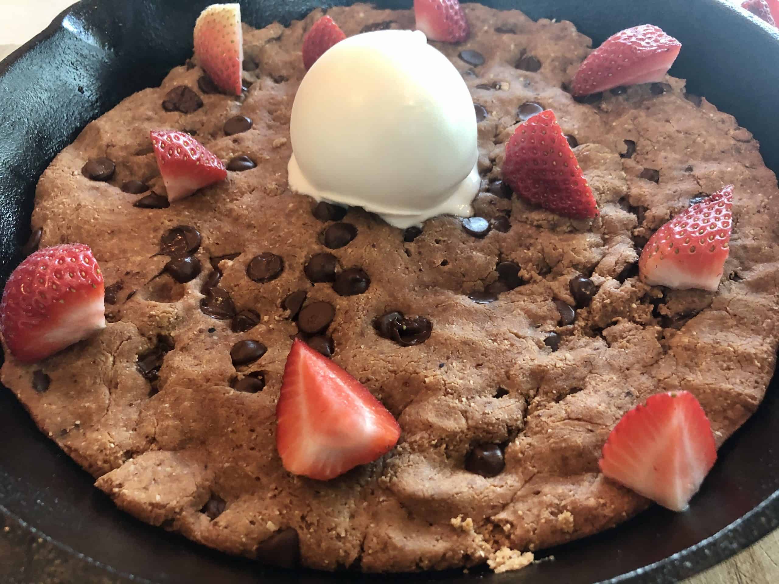 Glutenfree Chocolate Chip Cookie Skillet FeedMBS