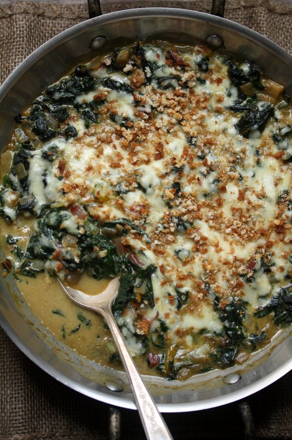 Swiss Chard Gratin Recipe Feed Me Phoebe
