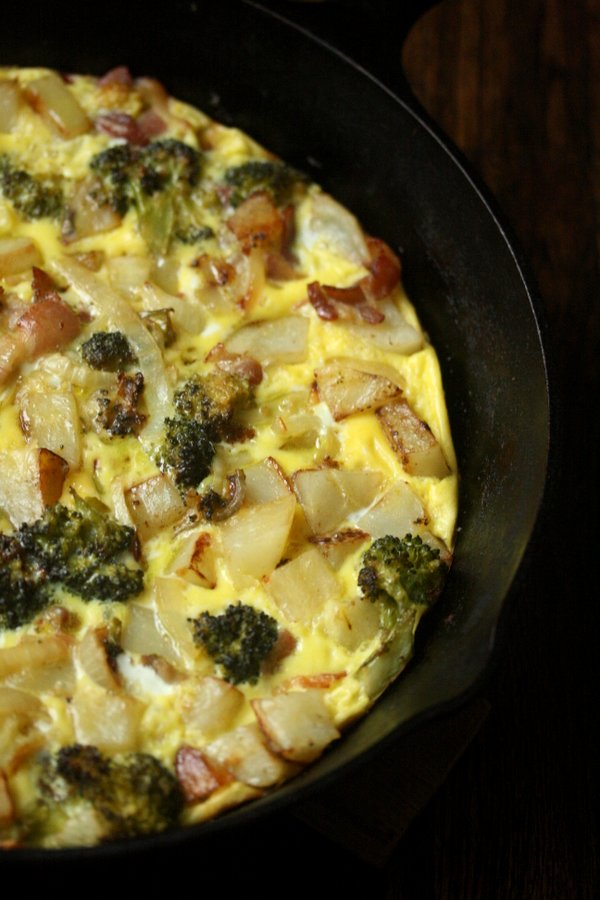 Frittata Recipe with Potato, Bacon, and Broccoli Feed Me Phoebe