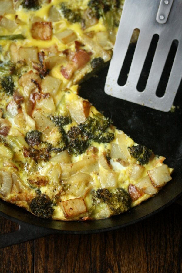 Frittata Recipe with Potato, Bacon, and Broccoli Feed Me Phoebe