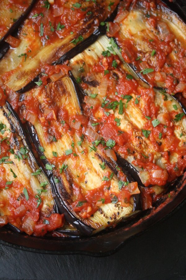 Imam Bayildi Healthy Turkish Eggplant Casserole Recipe