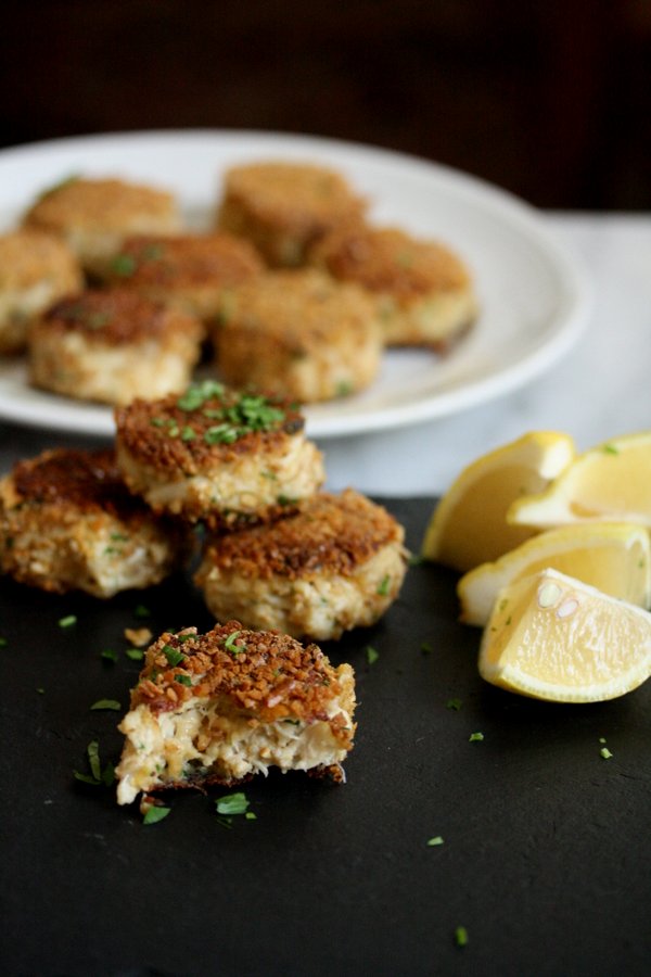 GlutenFree Crab Cakes with Pretzel Crust Easy, Healthy Recipe
