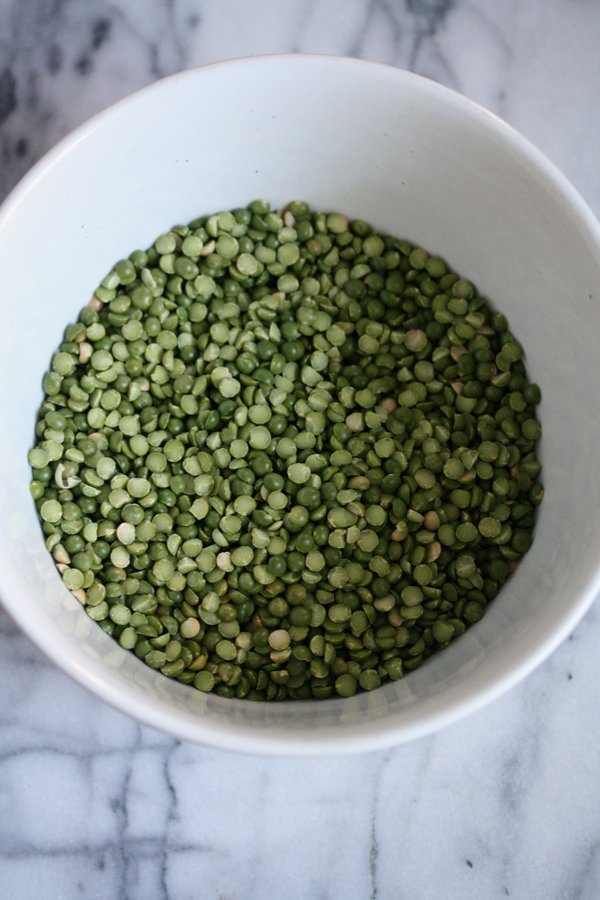 Easy Vegetarian Split Pea Soup Recipe with Carrots and Kale