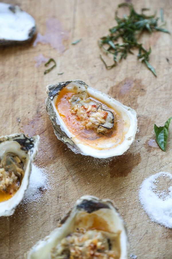 BBQ Grilled Oysters with Chipotle Bourbon Butter Feed Me Phoebe