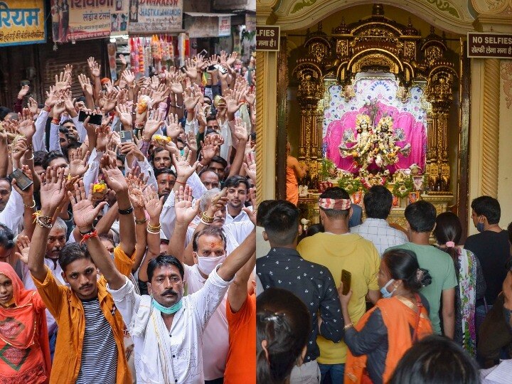 Janmashtami Festival: मथुरा में दिखा विविध रंगो का मेला, श्रद्धालुओं ने सोहर, गीत और नृत्य से बांध रखा है समा