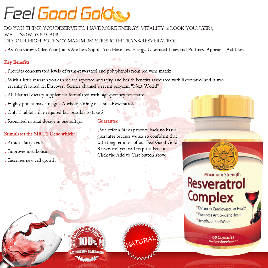 Resveratrol Supplement Polyphenols transresveratrol