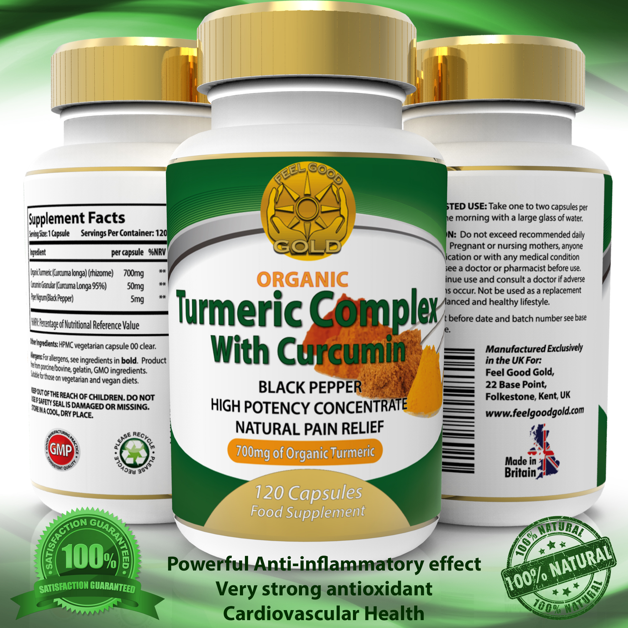 Turmeric Anti Inflammatory Supplement Turmeric Curcumin