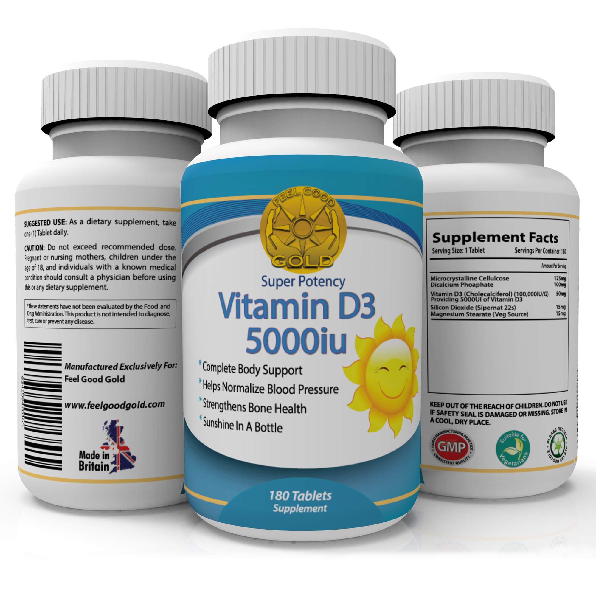Vitamin D3 Feel Good Gold