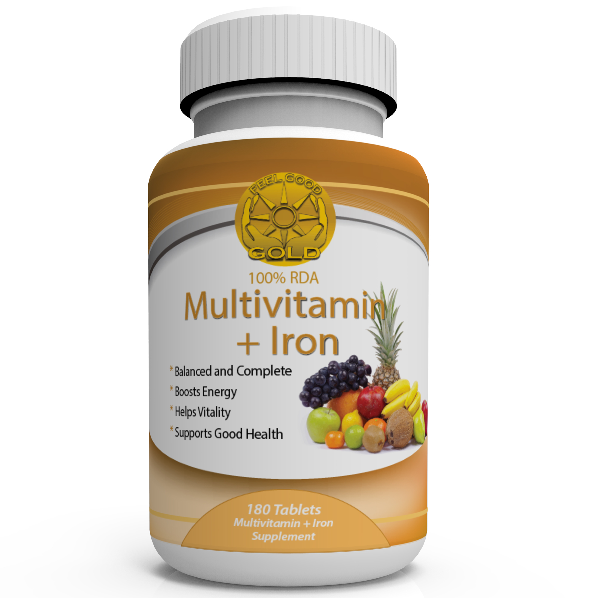 Multivitamins + Iron Feel Good Gold