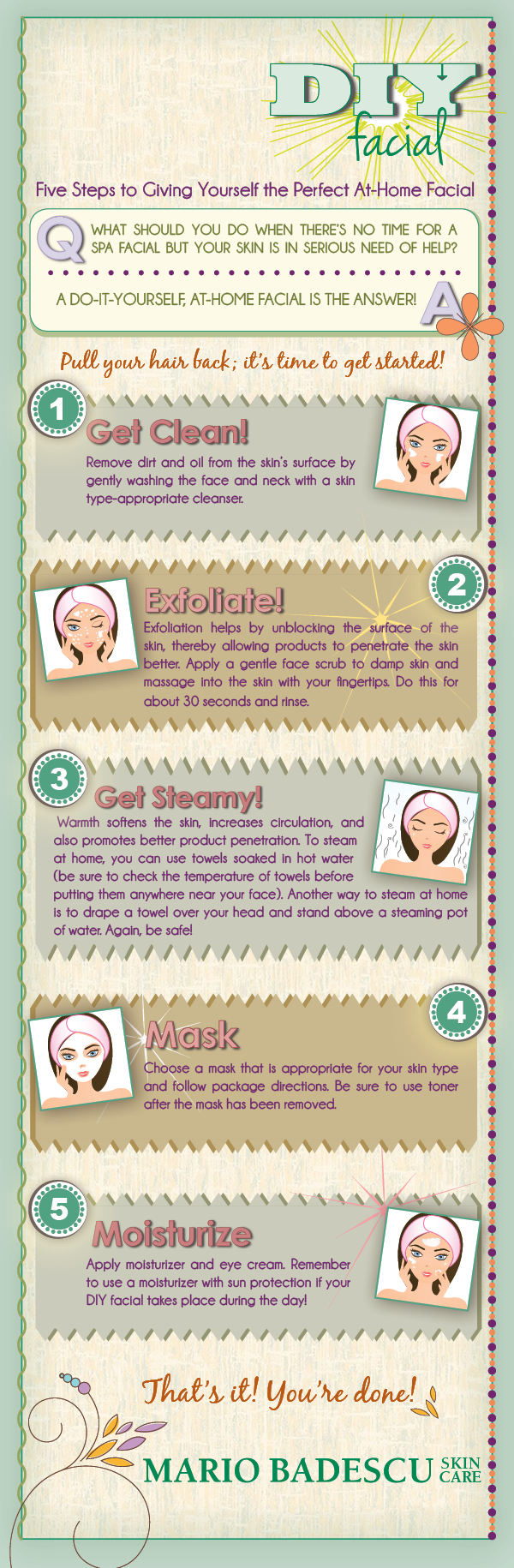 AtHome Facial in 5 Easy Steps Feel Good Style