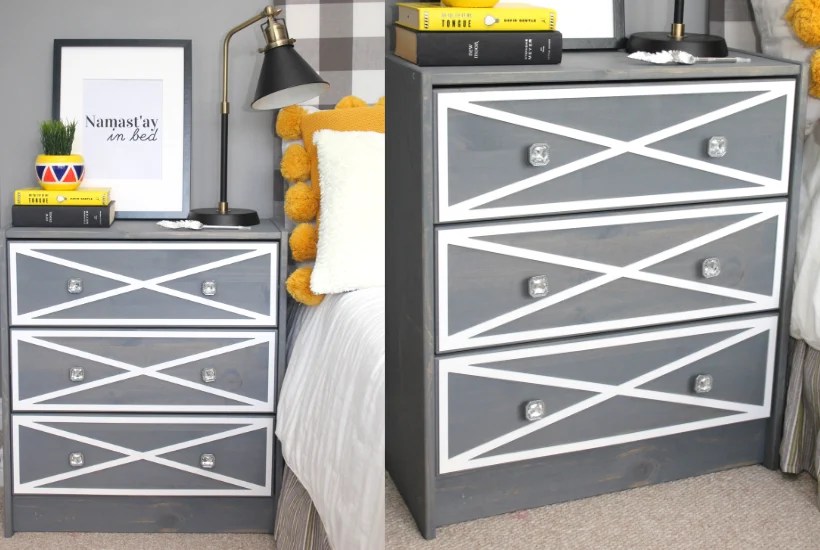 IKEA Kallax Hack Turn Bookshelf into a Seating Bench with Storage {DIY}