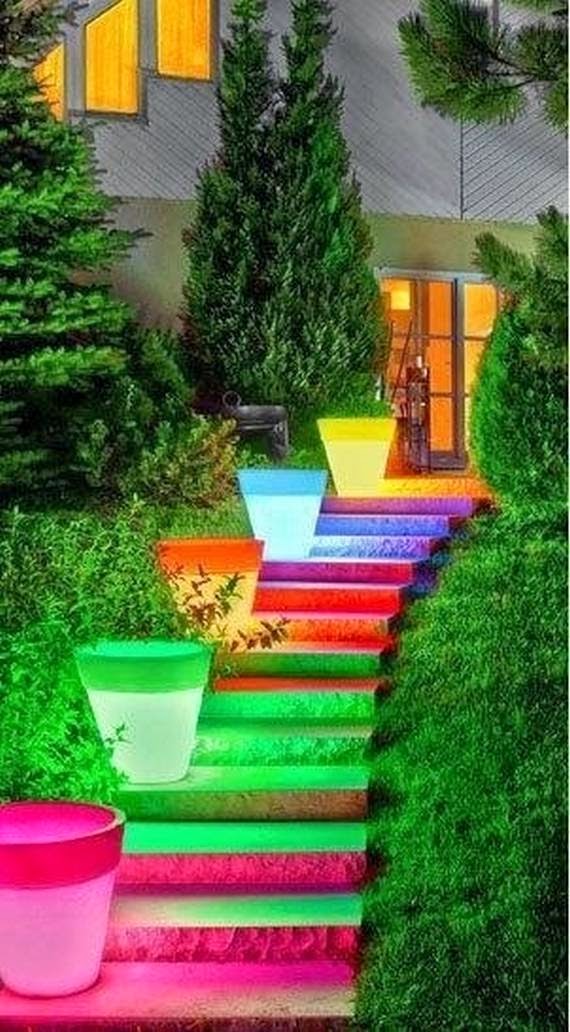 Outdoor Stairs Decoration That Will Amaze You