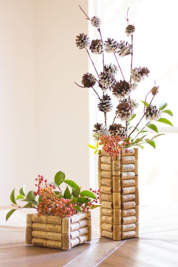 DIY Wine Cork Planters That You Should Not Miss