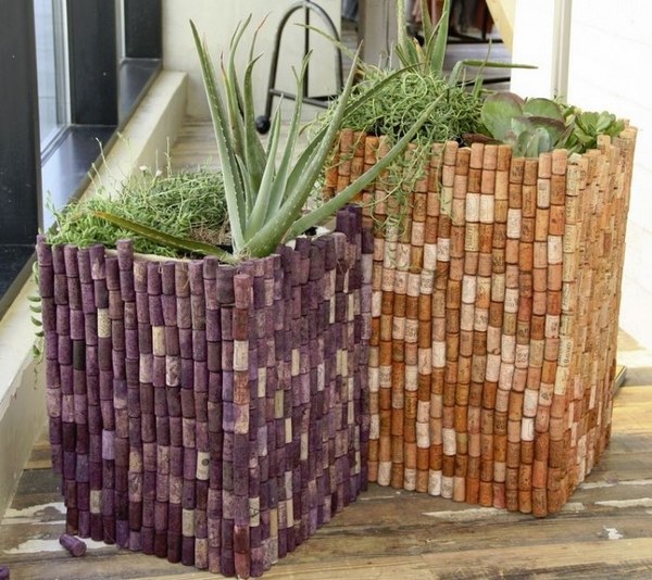 DIY Wine Cork Planters That You Should Not Miss