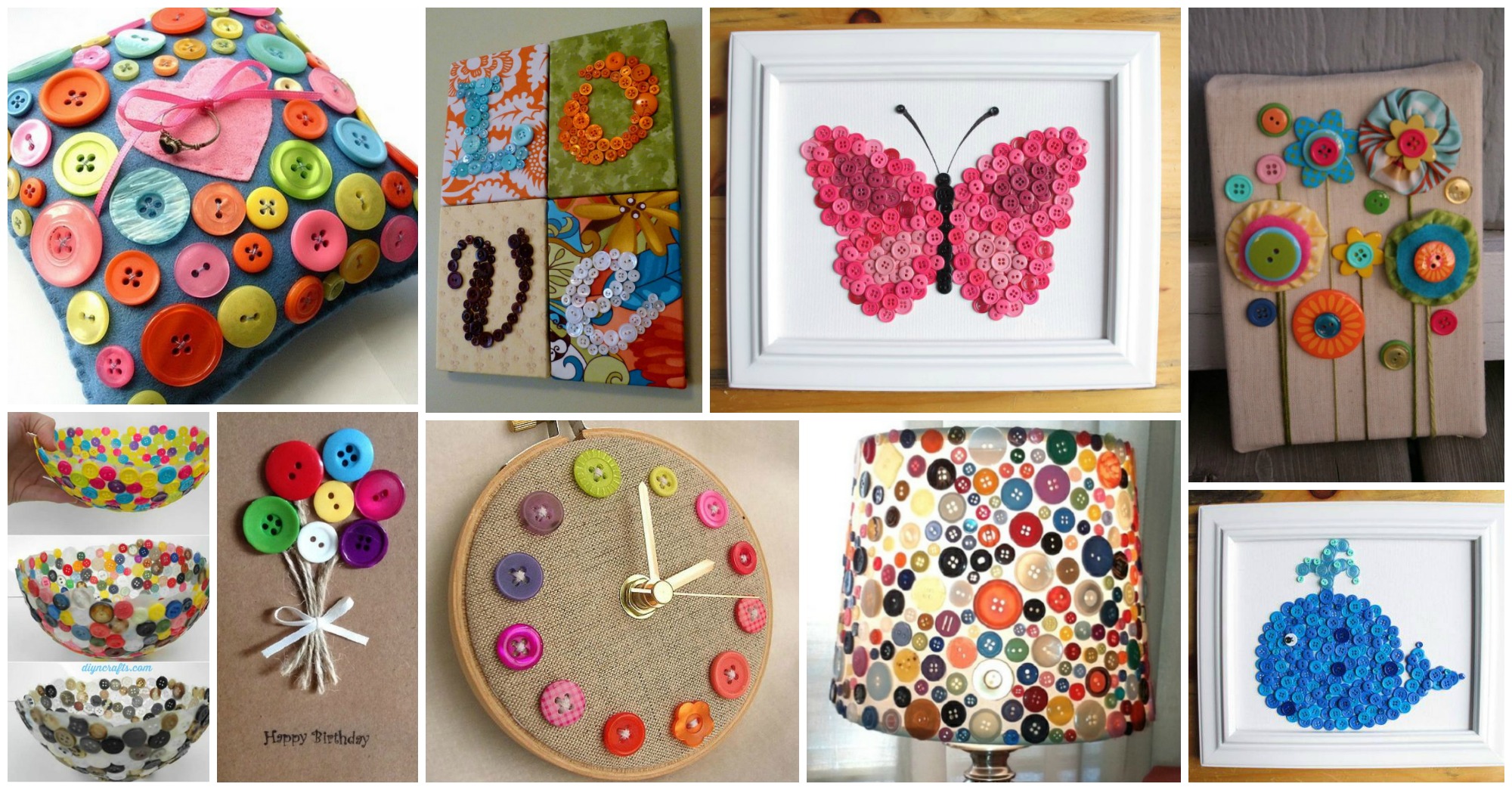 17 Buttons Craft Ideas That Will Brighten Up Your Day