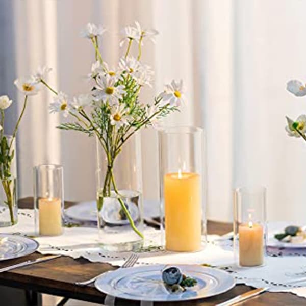 Clear Glass Candle Vase Manufacturer Factory, Supplier, Wholesale FEEMIO
