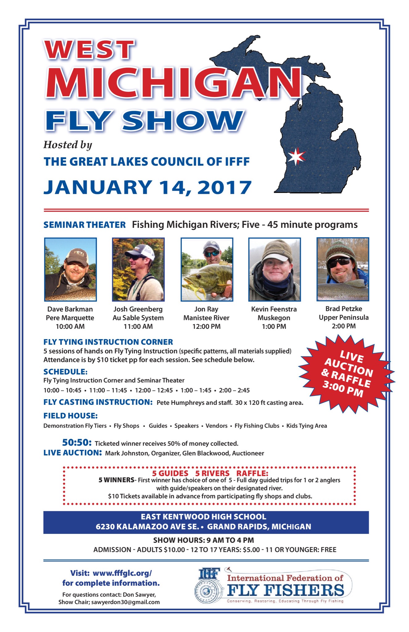 West Michigan Fly Show FEENSTRA GUIDE SERVICE