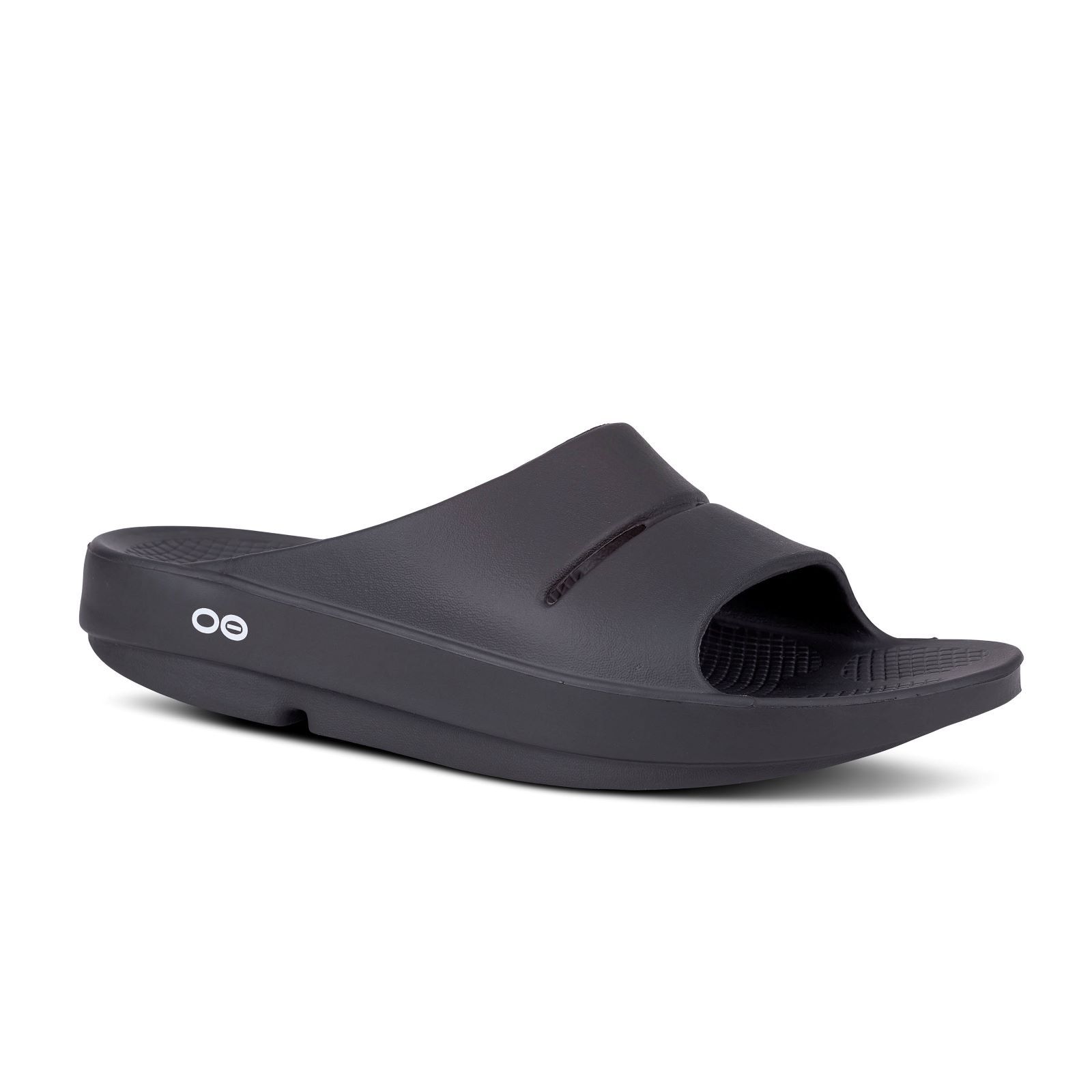 OOFOS OOahh Recovery Slide Black Feet for Life Shoes Visalia